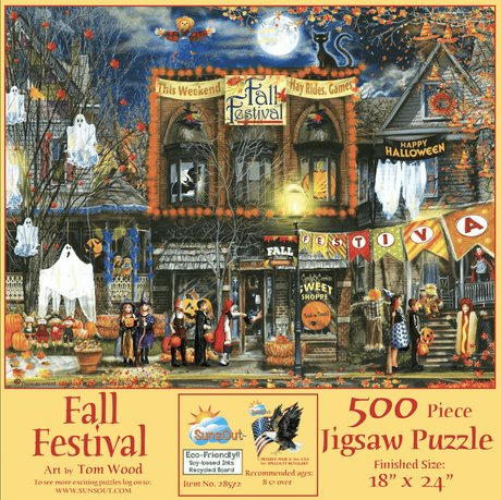 Fall Festival 500 Piece Jigsaw Puzzle by SunsOut Puzzles - SunsOut - Jigsaw Puzzles - The Puzzle Center - 