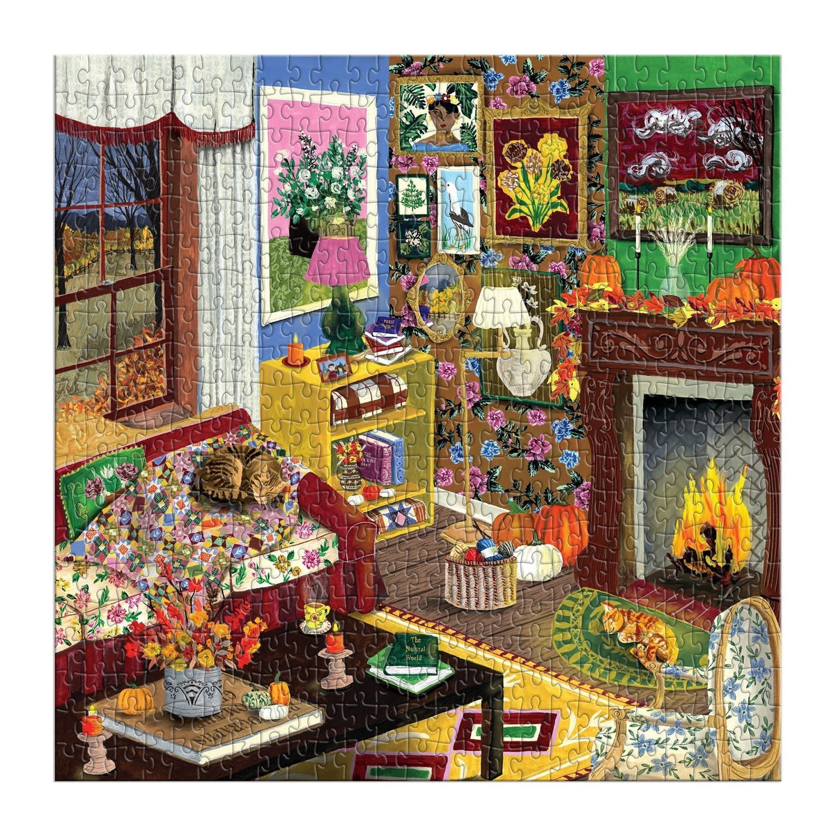 Fall is in the Air 500 Piece Puzzle | Galison - Jigsaw Puzzles - The Puzzle Center