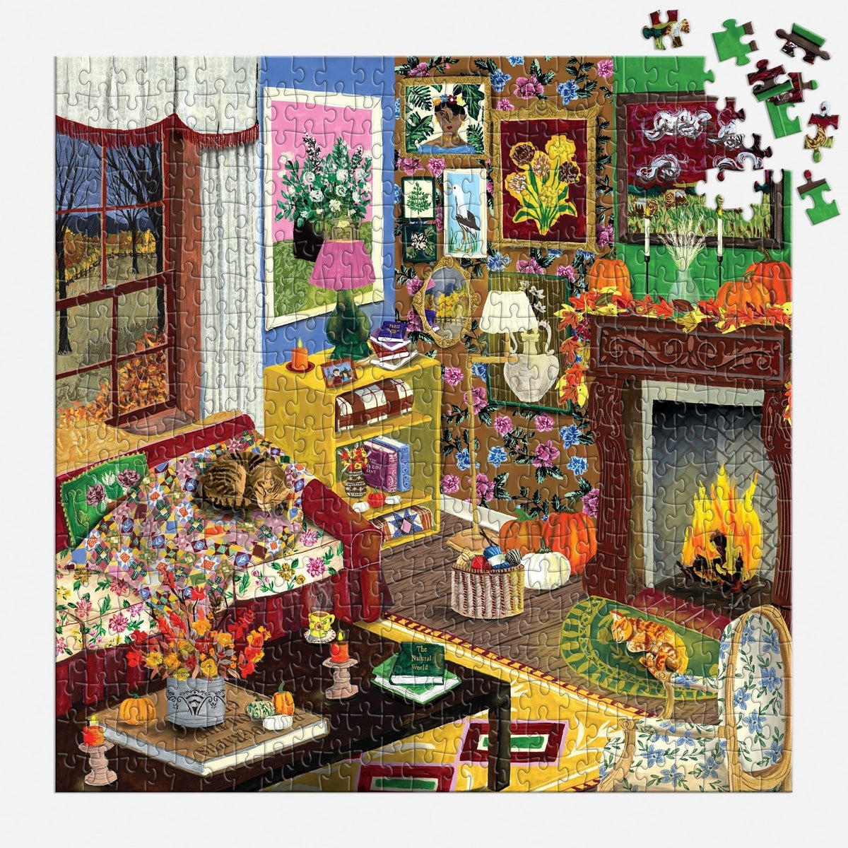 Fall is in the Air 500 Piece Puzzle | Galison - Jigsaw Puzzles - The Puzzle Center
