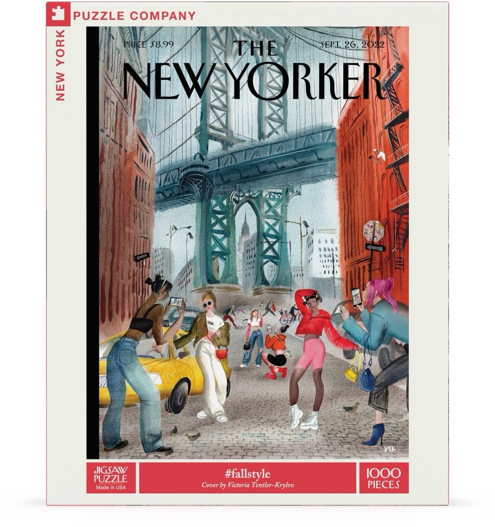 fallstyle 1000 Piece Jigsaw Puzzle | New York Puzzle Company - Jigsaw Puzzles - The Puzzle Center