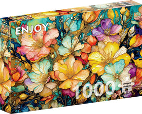 Fancy Flower Garden 1000 Piece Jigsaw Puzzle | Enjoy Puzzles - Jigsaw Puzzles - The Puzzle Center