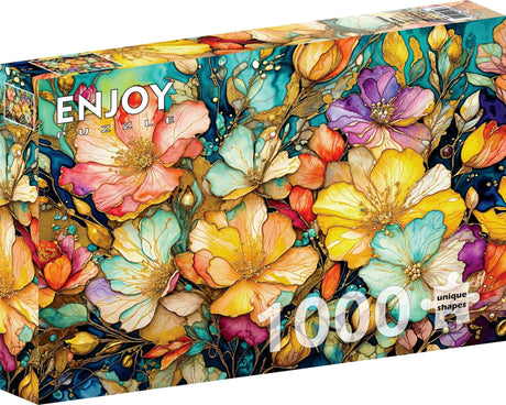 Fancy Flower Garden 1000 Piece Jigsaw Puzzle | Enjoy Puzzles - Jigsaw Puzzles - The Puzzle Center
