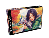 Feline Autumn Bond 1000 Piece Jigsaw Puzzle | JaCaRou Puzzles - Jigsaw Puzzles - The Puzzle Center