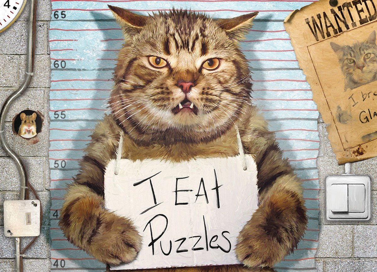 Feline Feline by Paul Normand 500 Piece Jigsaw Puzzle | Eurographics - Eurographics - Jigsaw Puzzles - The Puzzle Center