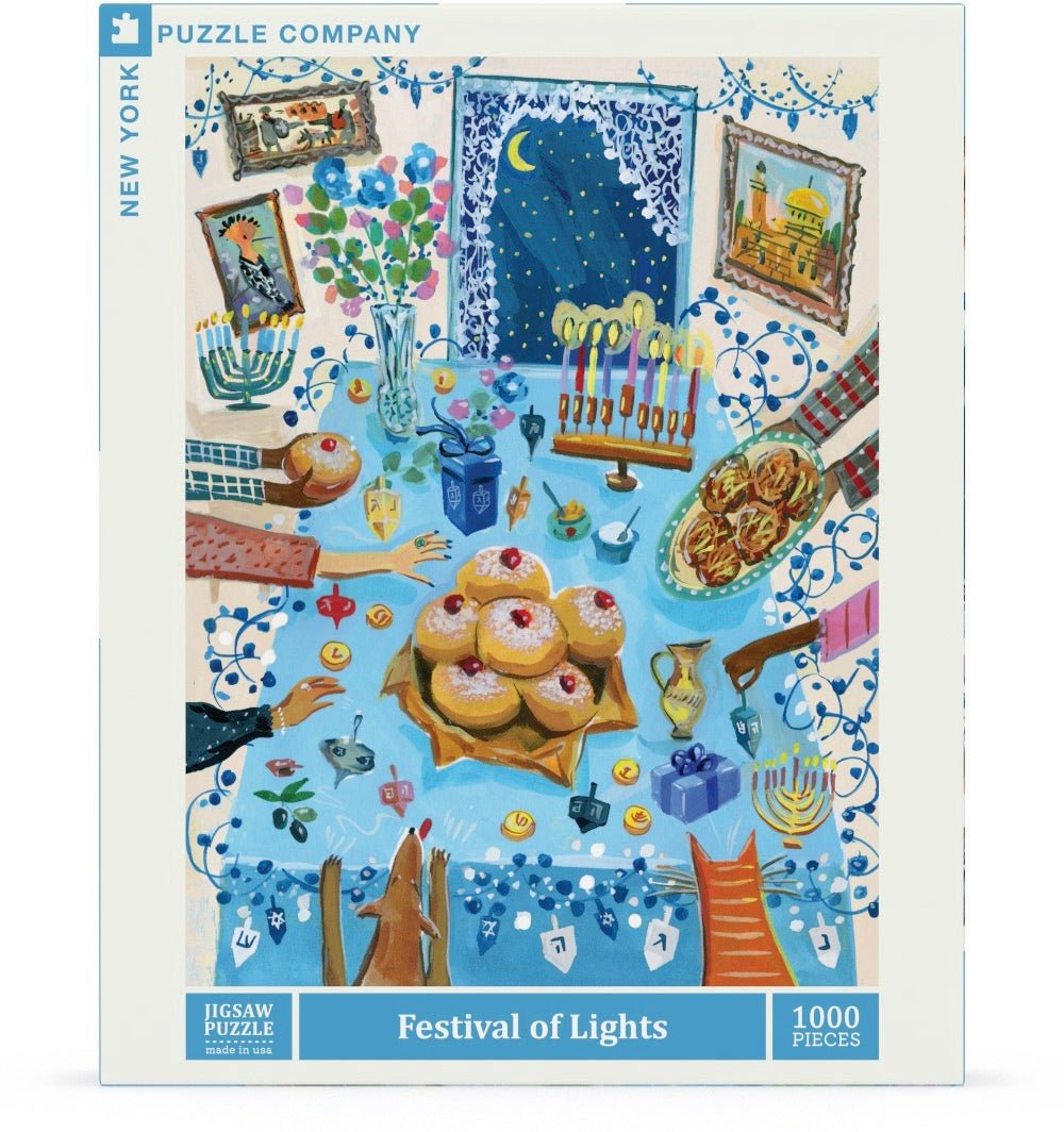 Festival of Lights 1000 Piece Jigsaw Puzzle | New York Puzzle Company - Jigsaw Puzzles - The Puzzle Center
