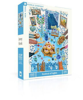Festival of Lights 1000 Piece Jigsaw Puzzle | New York Puzzle Company - Jigsaw Puzzles - The Puzzle Center