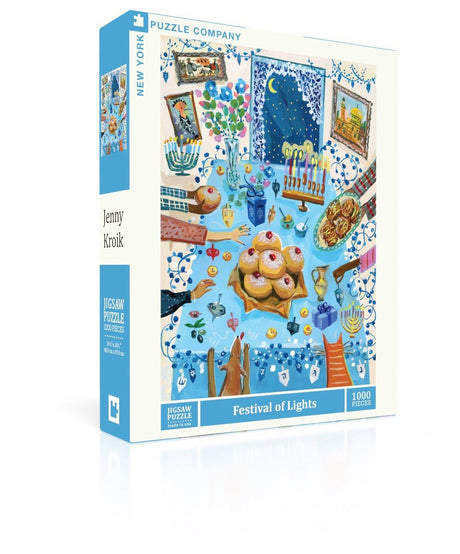 Festival of Lights 1000 Piece Jigsaw Puzzle | New York Puzzle Company - Jigsaw Puzzles - The Puzzle Center