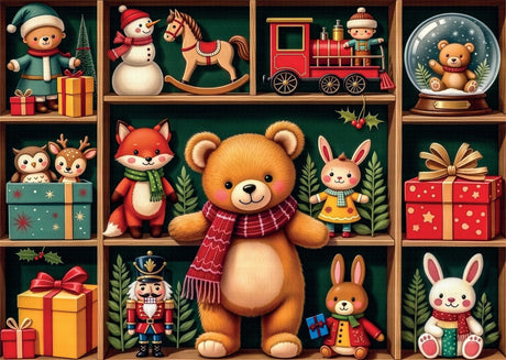 Festive Toy Display 1000 Piece Jigsaw Puzzle | Delfy - Jigsaw Puzzles - The Puzzle Center