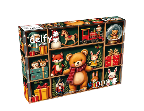 Festive Toy Display 1000 Piece Jigsaw Puzzle | Delfy - Jigsaw Puzzles - The Puzzle Center