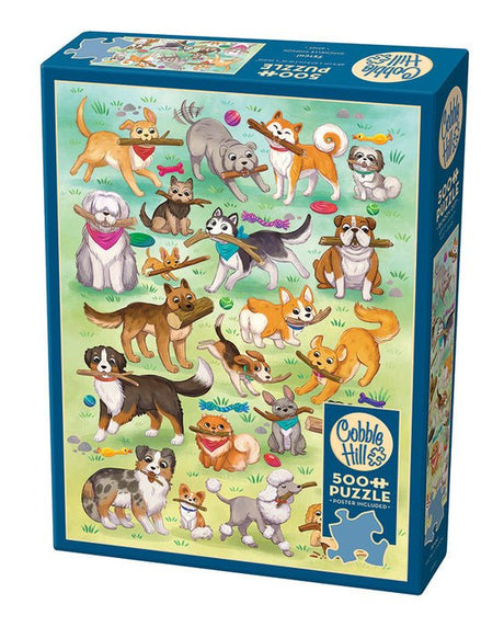 Fetch! 500 Piece Jigsaw Puzzle | Cobble Hill - Jigsaw Puzzles - The Puzzle Center