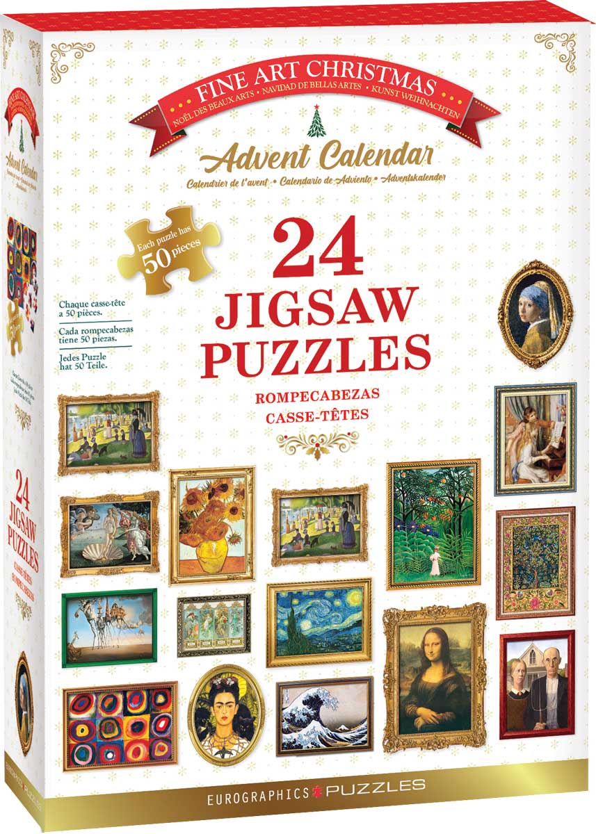 Fine Art Christmas Advent Calendar detail 1