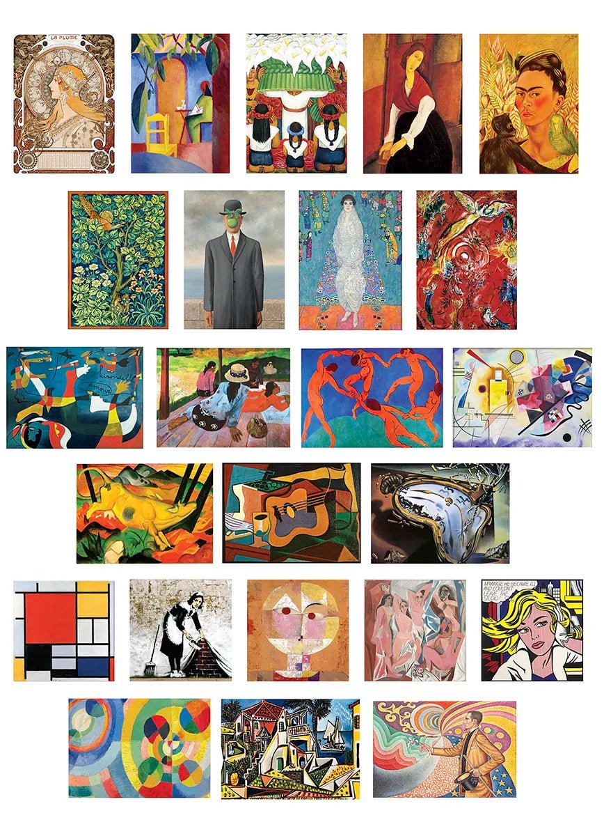 Fine Art Christmas 24 x 50 Piece Advent Calendar Jigsaw Puzzles | Eurographics - Jigsaw Puzzles - The Puzzle Center