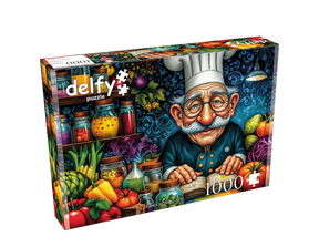 Fine Cooking Art 1000 Piece Jigsaw Puzzle | Delfy - Jigsaw Puzzles - The Puzzle Center