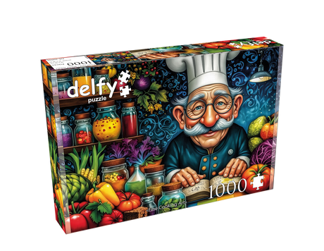 Fine Cooking Art 1000 Piece Jigsaw Puzzle | Delfy - Jigsaw Puzzles - The Puzzle Center