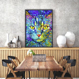 Fiona the Stained Glass Cat 1000 Piece Jigsaw Puzzle | Enjoy Puzzles - Jigsaw Puzzles - The Puzzle Center