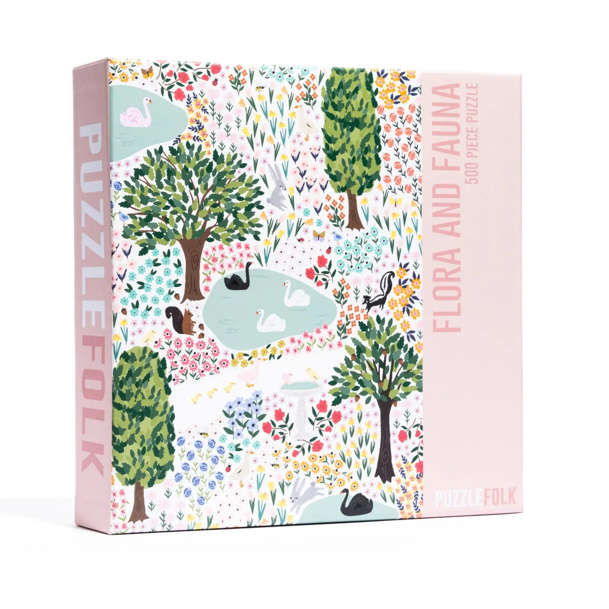 Flora & Fauna 500 Piece Jigsaw Puzzle by Puzzlefolk - Jigsaw Puzzles - The Puzzle Center