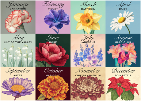 Floral Calendar 1000 Piece Jigsaw Puzzle | Snappy Puzzles - Jigsaw Puzzles - The Puzzle Center