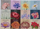 Floral Calendar 1000 Piece Jigsaw Puzzle | Snappy Puzzles - Jigsaw Puzzles - The Puzzle Center