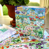 Floral Cupboard 1000 Piece Jigsaw Puzzle | eeBoo - Jigsaw Puzzles - The Puzzle Center