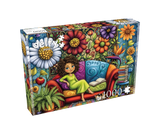 Floral Dream Space 1000 Piece Jigsaw Puzzle | Delfy - Jigsaw Puzzles - The Puzzle Center