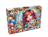 Floral Harmony 1000 Piece Jigsaw Puzzle | Delfy Puzzles - Jigsaw Puzzles - The Puzzle Center