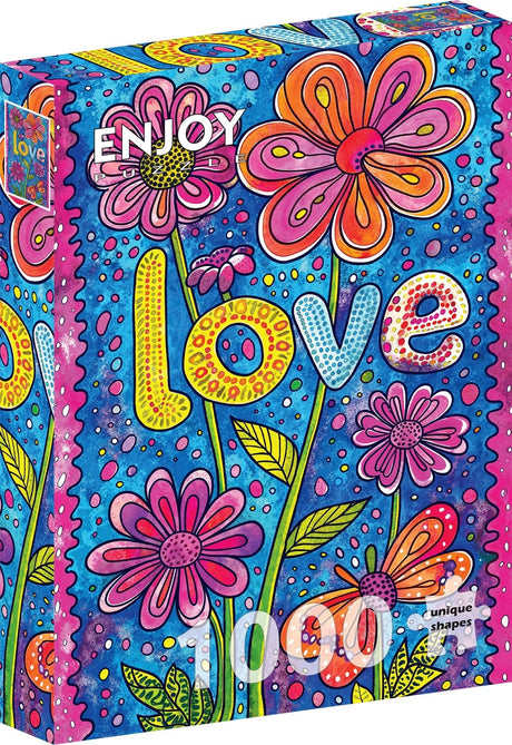 Floral Love 1000 Piece Jigsaw Puzzle | Enjoy Puzzles - Jigsaw Puzzles - The Puzzle Center
