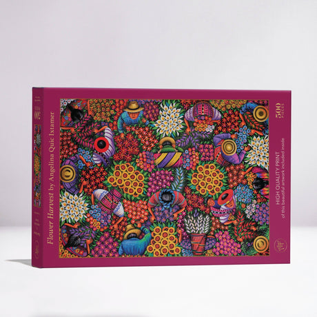 Flower Harvest 500 Piece Jigsaw Puzzle | Art & Fable - Jigsaw Puzzles - The Puzzle Center