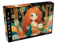 Flowered Fabric Grace 1000 Piece Jigsaw Puzzle | JaCaRou Puzzles - Jigsaw Puzzles - The Puzzle Center