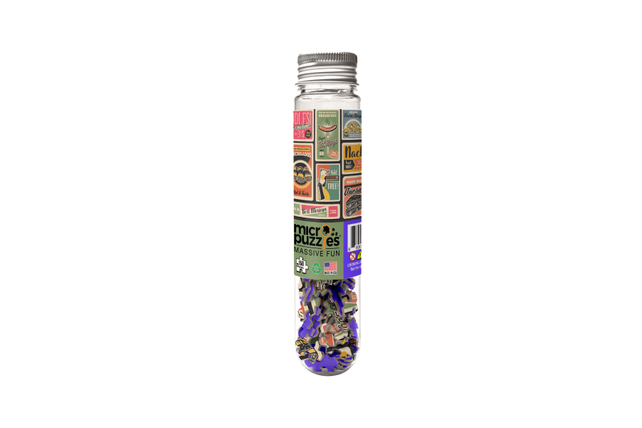 Food 150 Piece Mini Jigsaw Puzzle | MicroPuzzles - Mini Jigsaw Puzzles - The Puzzle Center