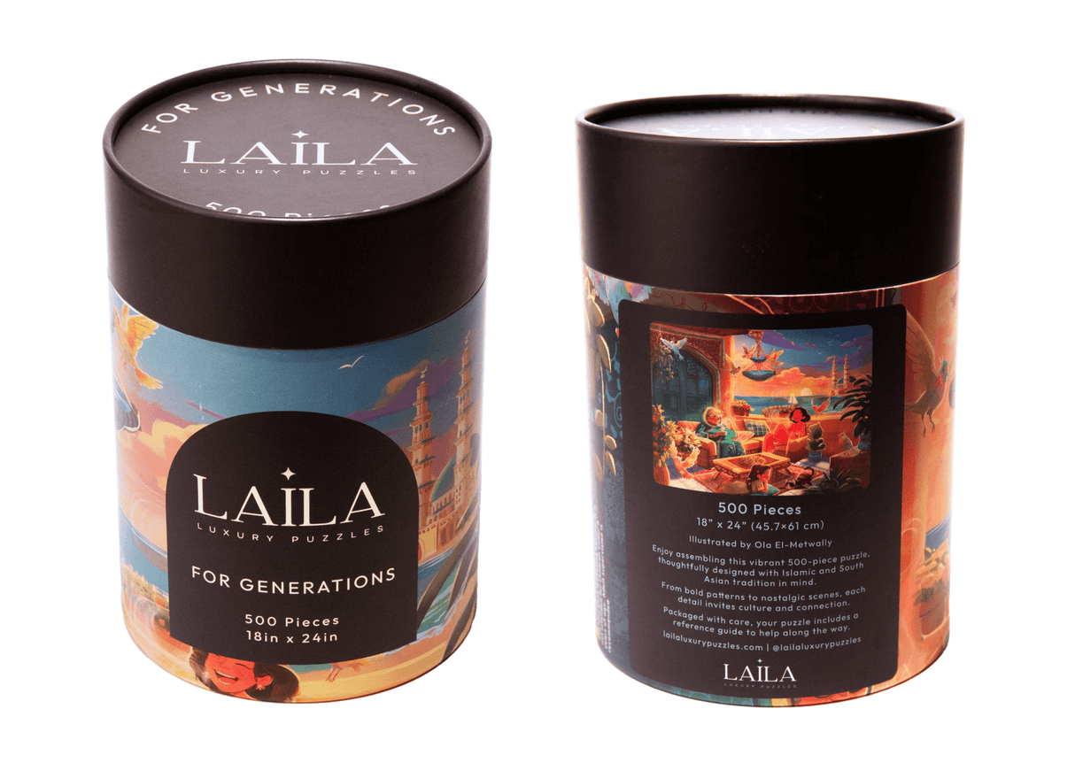 For Generations 500 Piece Jigsaw Puzzle | Laila Luxury Puzzles - Jigsaw Puzzles - The Puzzle Center