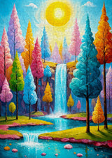 Forest Cascade 1000 Piece Jigsaw Puzzle | Enjoy Puzzles - Jigsaw Puzzles - The Puzzle Center
