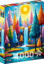 Forest Cascade 1000 Piece Jigsaw Puzzle | Enjoy Puzzles - Jigsaw Puzzles - The Puzzle Center