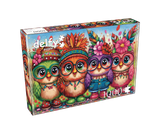 Four Funky Chicks 1000 Piece Jigsaw Puzzle | Delfy Puzzles - Jigsaw Puzzles - The Puzzle Center