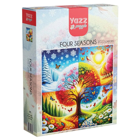 Four Seasons 1000 Piece Jigsaw Puzzle | Yazz - Jigsaw Puzzles - The Puzzle Center