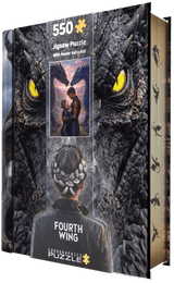 Fourth Wing 550 Piece Jigsaw Puzzle Tin | Eurographics - Jigsaw Puzzles - The Puzzle Center