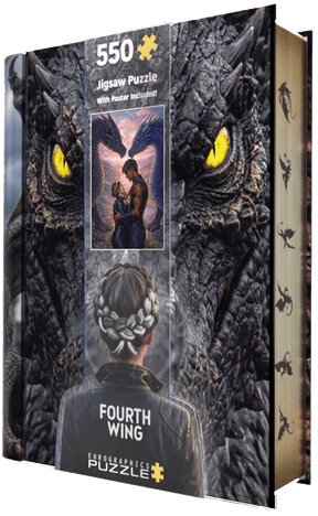 Fourth Wing 550 Piece Jigsaw Puzzle Tin | Eurographics - Jigsaw Puzzles - The Puzzle Center