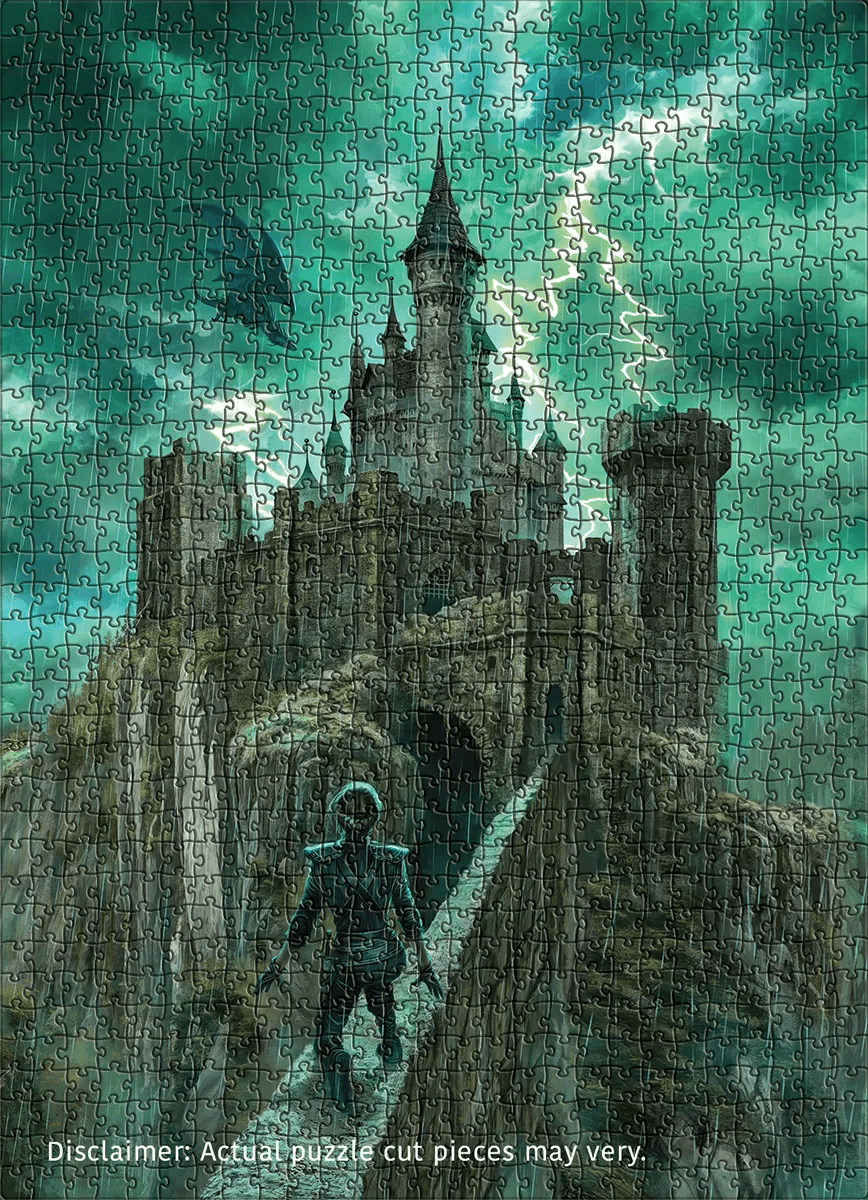 Fourth Wing - Violet Crossing the Parapet 1000 Piece Jigsaw Puzzle | Eurographics - Jigsaw Puzzles - The Puzzle Center