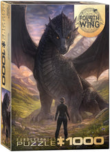 Fourth Wing - Violet Meets Tairn 1000 Piece Jigsaw Puzzle | Eurographics - Jigsaw Puzzles - The Puzzle Center