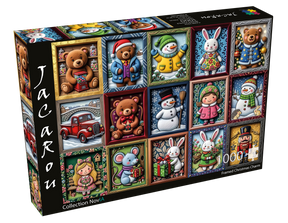 Framed Christmas Charm 1000 Piece Jigsaw Puzzle | JaCaRou - Jigsaw Puzzles - The Puzzle Center