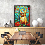 French Bulldog Stained Glass 1000 Piece Jigsaw Puzzle | Enjoy Puzzles - Jigsaw Puzzles - The Puzzle Center