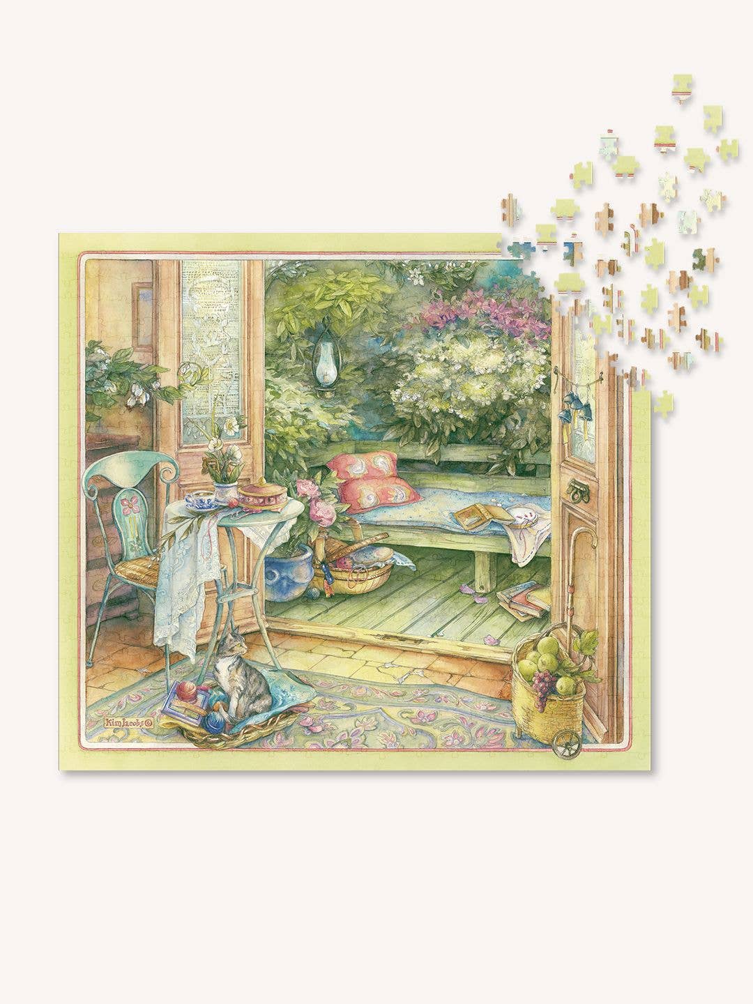 French Doors 896 Piece Jigsaw Puzzle | The Puzzle Theory - Jigsaw Puzzles - The Puzzle Center