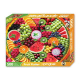 Fruit Platter 500 Piece Jigsaw Puzzle by Springbok Puzzles - Springbok Puzzles - Jigsaw Puzzles - The Puzzle Center