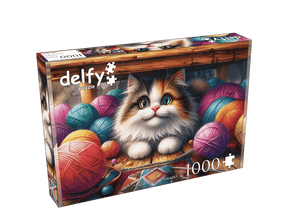 Fuzz Among Threads 1000 Piece Jigsaw Puzzle | Delfy Puzzles - Jigsaw Puzzles - The Puzzle Center