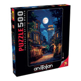 Galata at Fullmoon 500 Piece Jigsaw Puzzle | Anatolian - Jigsaw Puzzles - The Puzzle Center