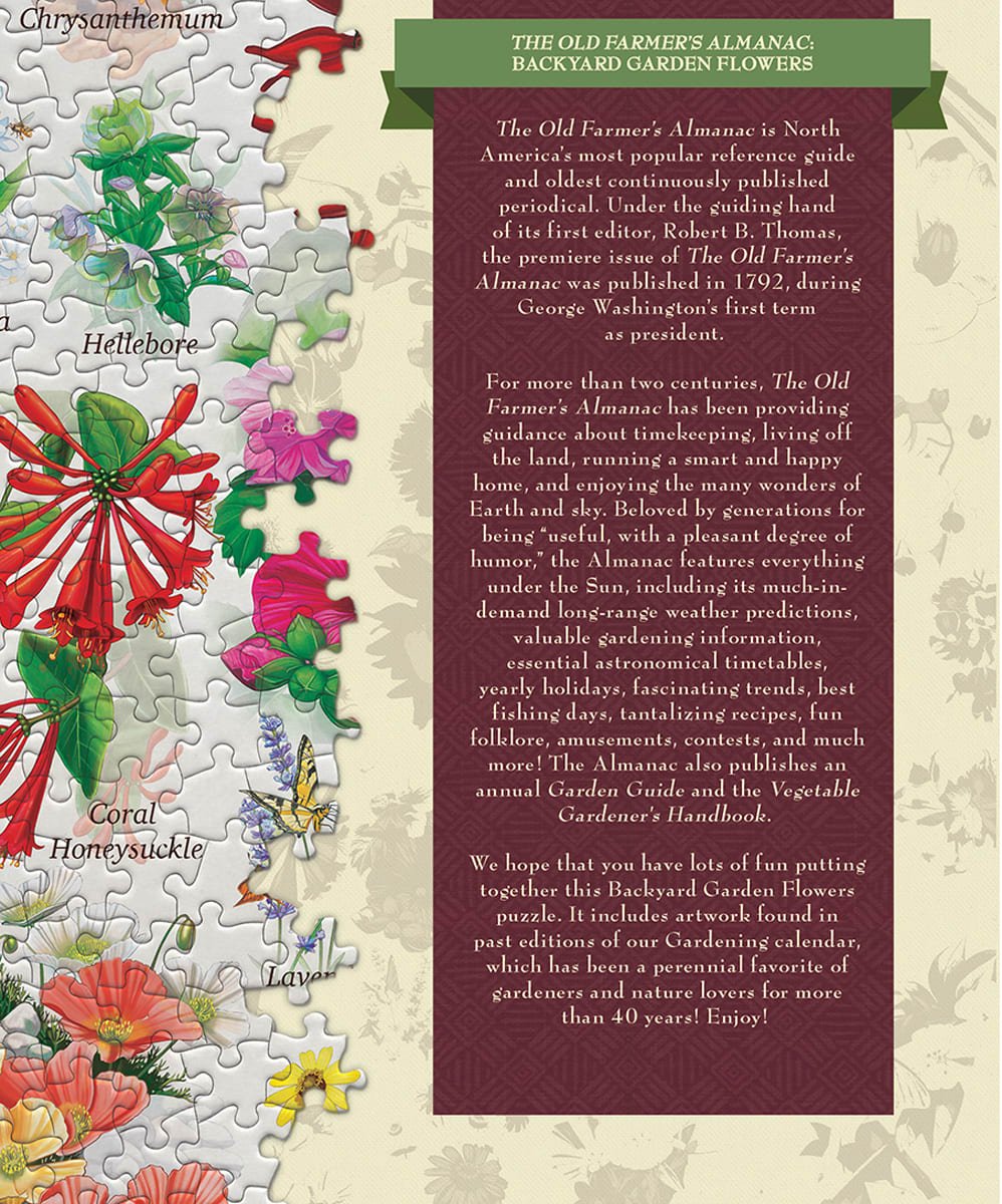 Garden Florals 1000 Piece Jigsaw Puzzle | Masterpieces - Jigsaw Puzzles - The Puzzle Center