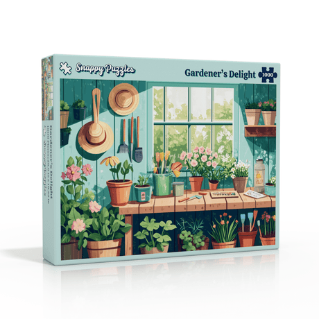 Gardener's Delight 1000 Piece Jigsaw Puzzle | Snappy Puzzles - Jigsaw Puzzles - The Puzzle Center