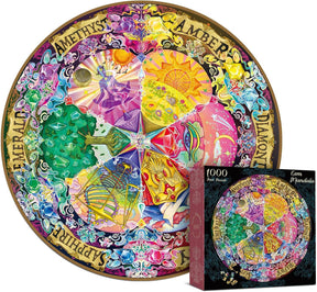 Gem Mandala 1000 Piece Jigsaw Puzzle | Antelope Puzzle - Jigsaw Puzzles - The Puzzle Center