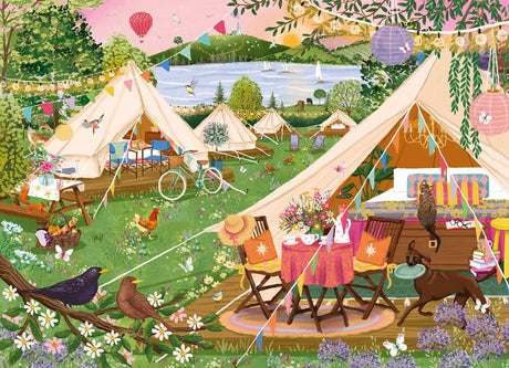 Glamping 500 Piece Jigsaw Puzzle | Cobble Hill - Jigsaw Puzzles - The Puzzle Center