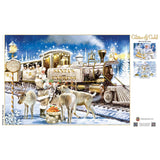 Glitter & Gold - The Gilded Train 1000 Piece Jigsaw Puzzle | Masterpieces Puzzles - Jigsaw Puzzles - The Puzzle Center