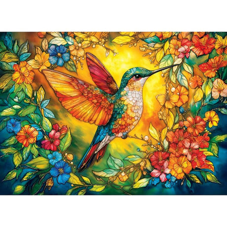 Glorius Hummingbird 1000 Piece Jigsaw Puzzle | Masterpieces - Jigsaw Puzzles - The Puzzle Center